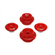 Red Rear Strut Tower Bushings <br>85-99 Volkswagen Jetta Golf