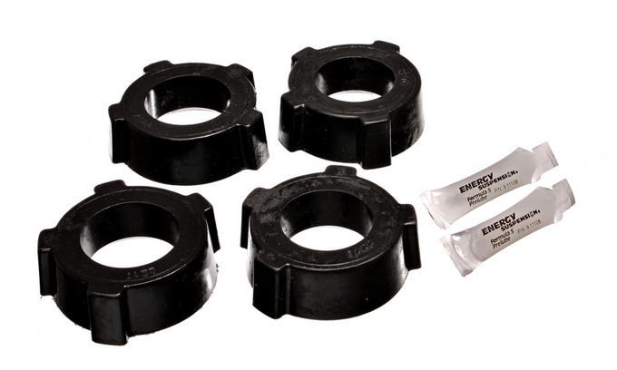 Black Rear Swing Axle Spring Plate Bushing Set <br>54-68 Volkswagen Beetle