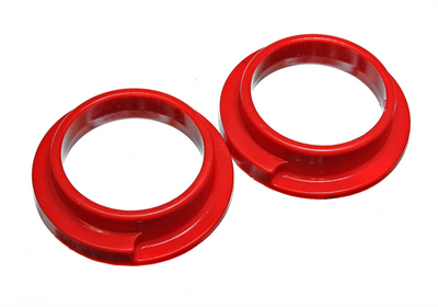 Red Coil Spring Isolators <br>95-99 Volkswagen Cabrio