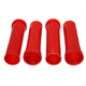 Red Front Torsion Arm Bushings <br>58-65 Volkswagen Beetle