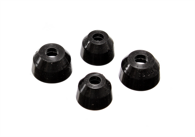 Black Front Ball Joint Boot Set <br>90-97 Honda Accord