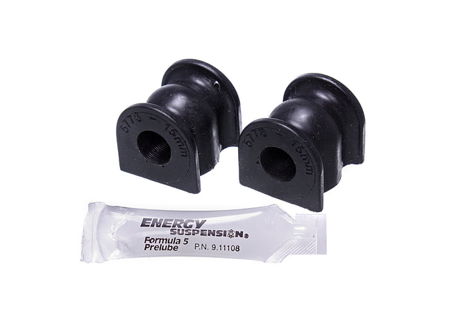 Black 15mm Rear Sway Bar Bushing Set <br>04-05 Acura TSX