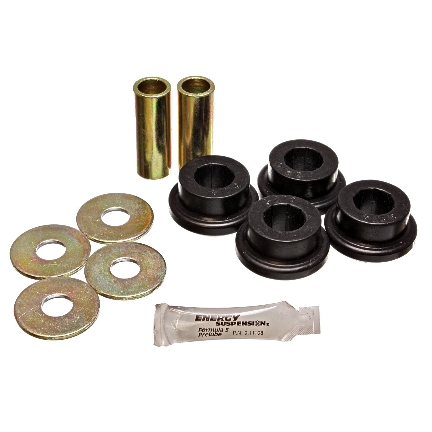 Black Front Control Arm Bushing Set <br>84-87 Honda Civic