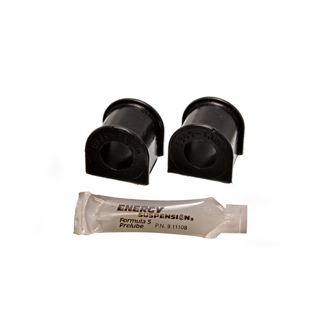 Black 16mm Front Sway Bar Bushings <br>88-91 Honda Civic CRX