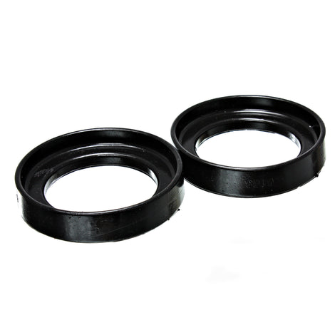 Black Front Coil Spring Isolator Set <br>96-00 Honda Civic