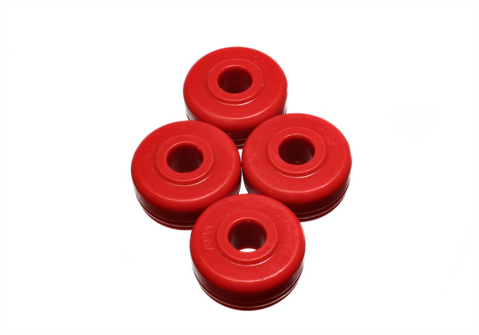 Red Front Strut Rod Bushing Set <br>88-91 Honda Civic CRX