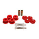Red Front Shock Upper and Lower Bushing Set <br>90-97 Honda Accord
