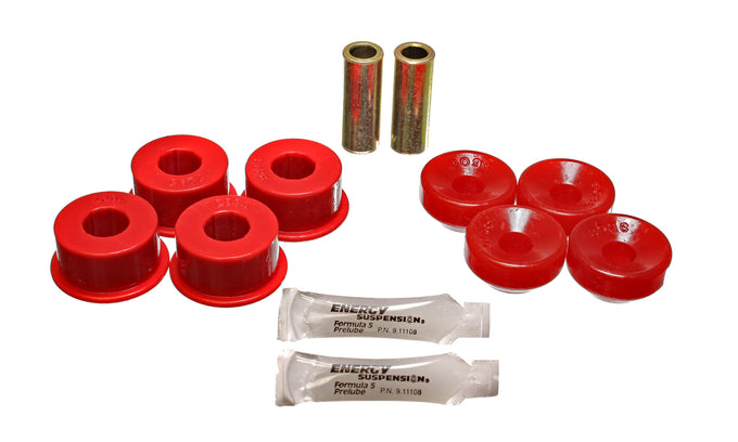 Red Front Shock Upper and Lower Bushing Set <br>90-97 Honda Accord