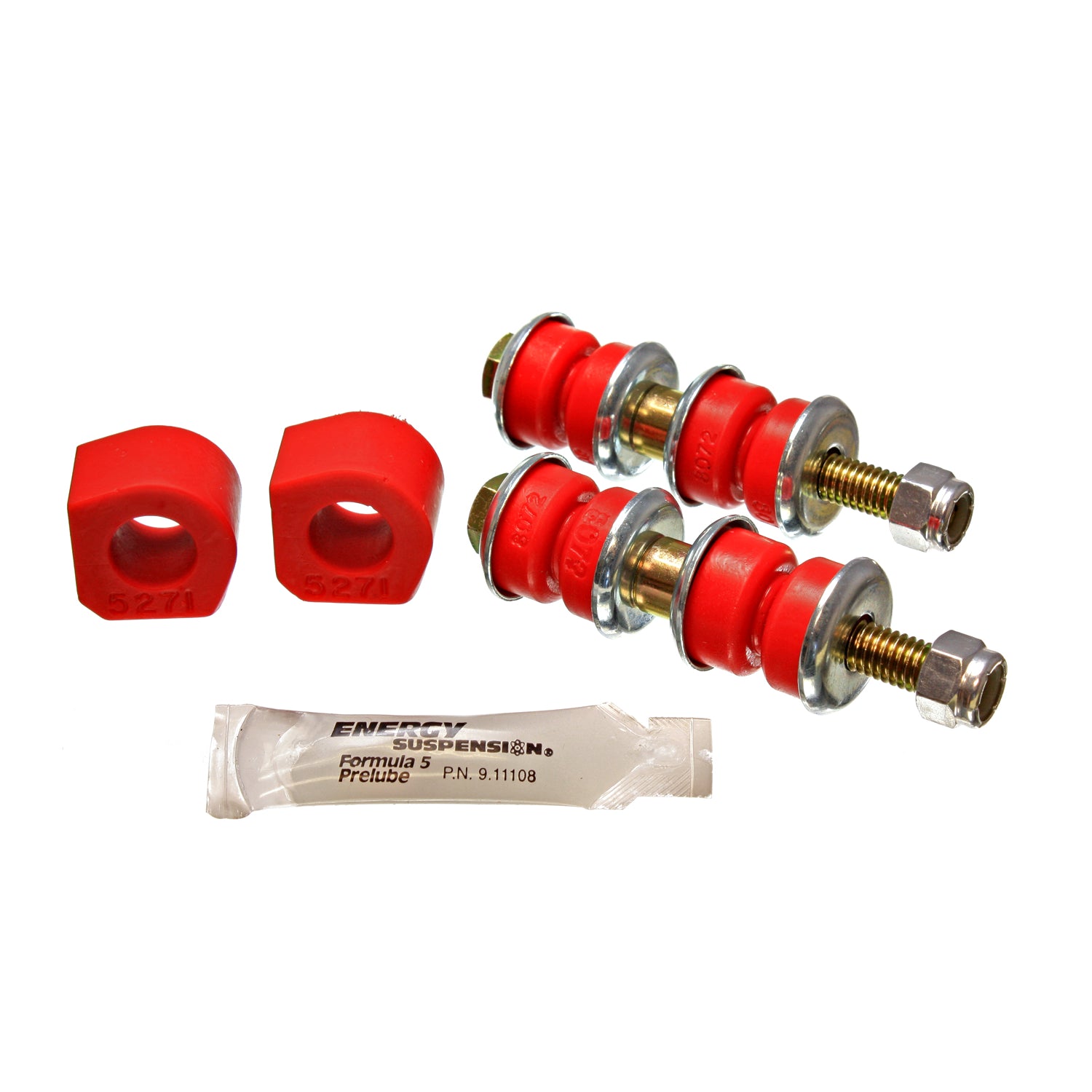 Red Sway Bar Bushing Set <br>84-87 Honda Civic