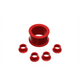 Red Power Steering Rack Bushing Set <br>92-95 Honda Civic
