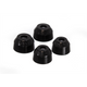Black Front Ball Joint Dust Boots Set <br>90-01 Acura Integra