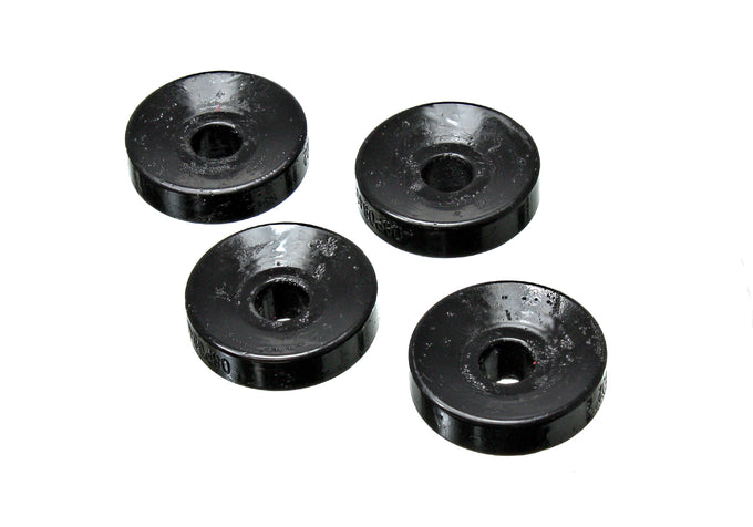 Black Rear Shock Upper Bushing Set <br>06-11 Honda Civic