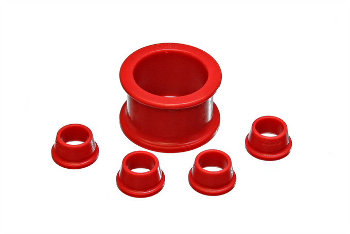 Red Power Steering Rack Bushing Set <br>96-00 Honda Civic