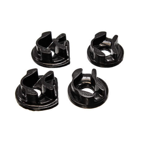 Black Manual Transmission Motor Mount Inserts <br>01-04 Honda Civic