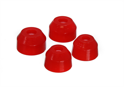 Red Front Ball Joint Dust Boots Set <br>90-01 Acura Integra