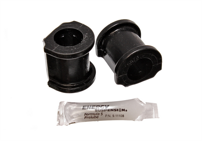 Black 1 (In.) Front Sway Bar Bushings <br>01-04 Honda Civic