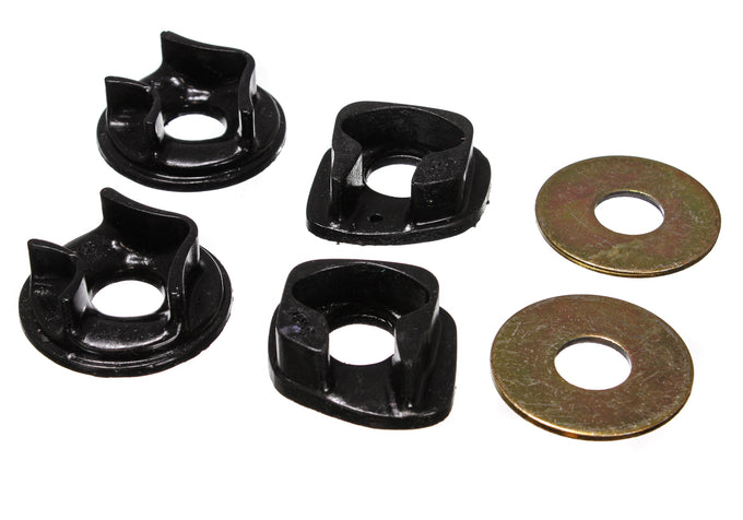 Black Manual Transmission Motor Mount Inserts <br>88-91 Honda Civic