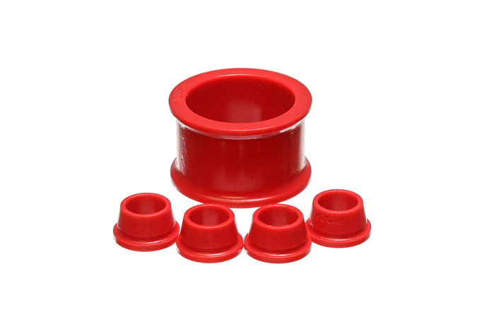 Red Power Steering Rack Bushing Set <br>90-93 Acura Integra