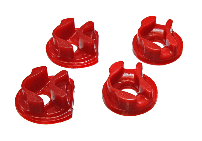 Red Manual Transmission Motor Mount Inserts <br>01-04 Honda Civic
