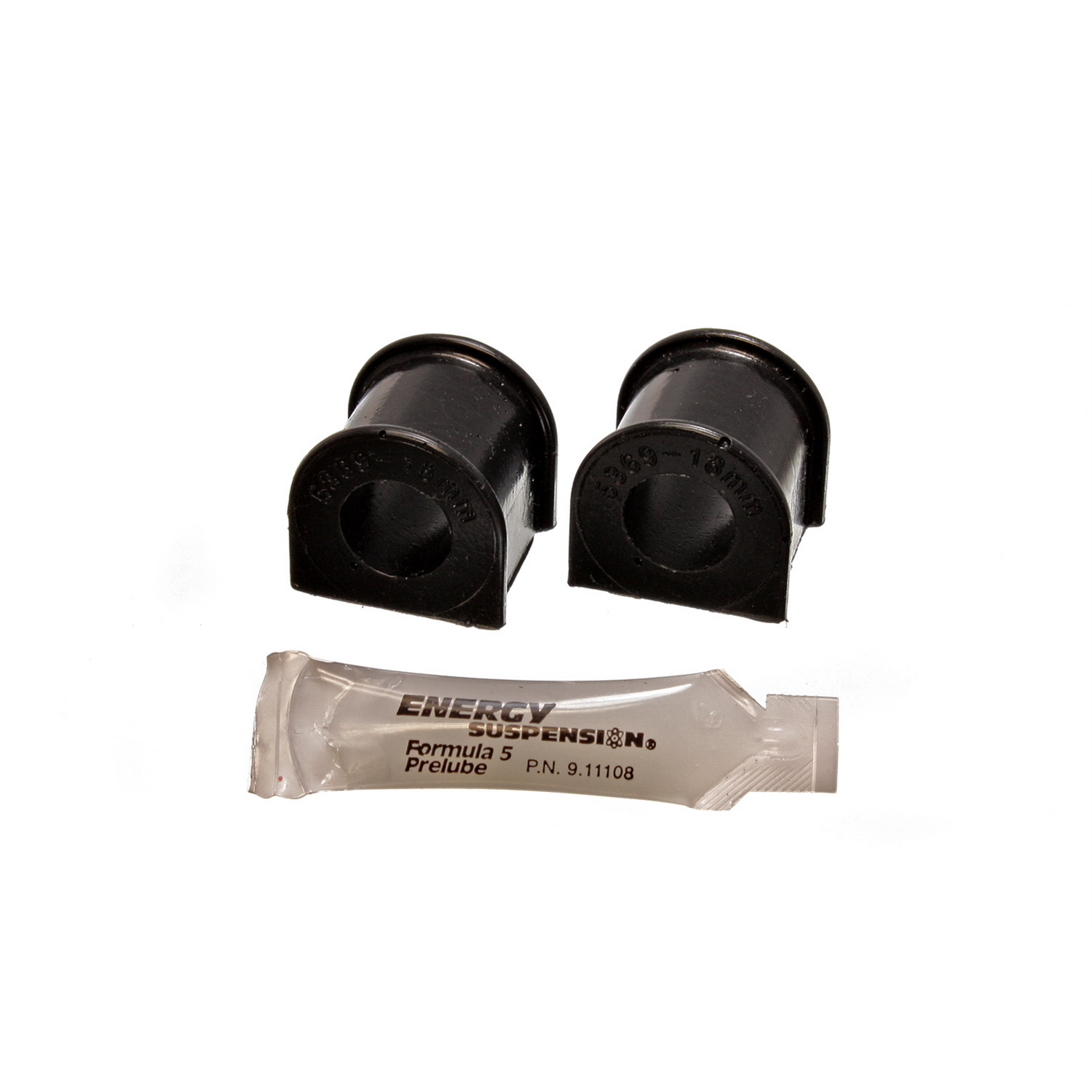 Black Front Sway Bar Bushing Set <br>88-91 Honda Civic CRX