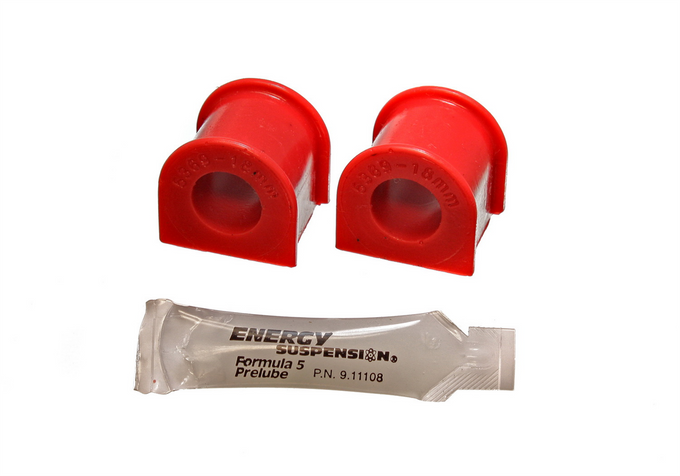 Red 16mm Front Sway Bar Bushings <br>88-91 Honda Civic CRX