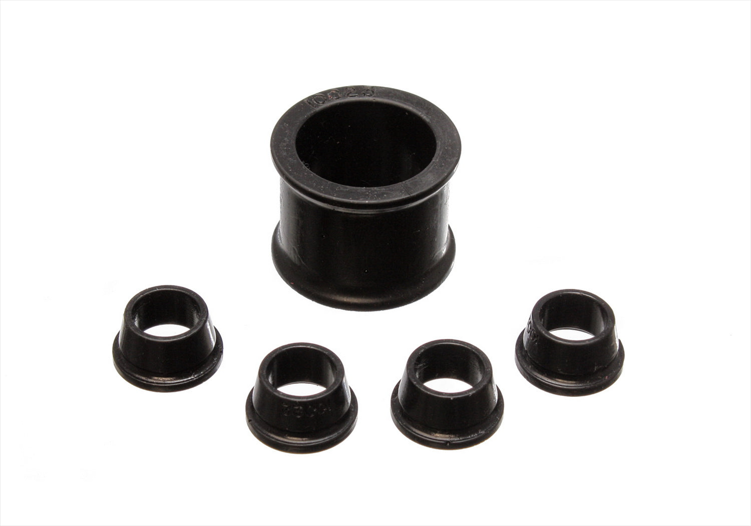 Black Power Steering Rack Bushing Set <br>88-91 Honda Civic CRX