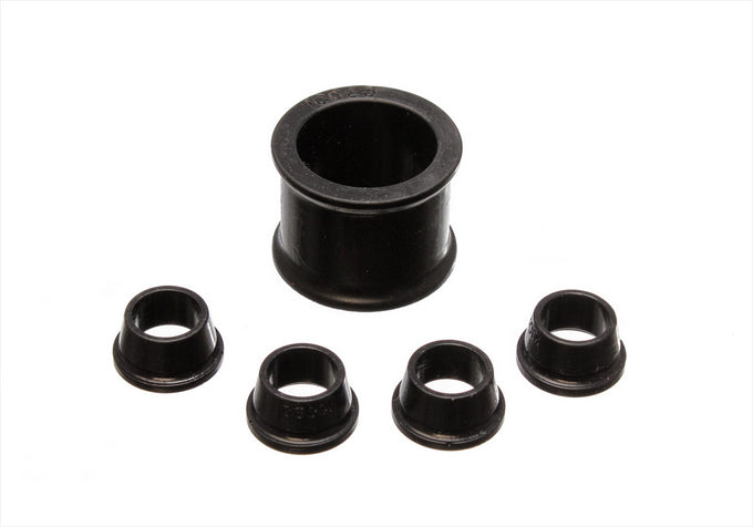 Black Power Steering Rack Bushing Set <br>88-91 Honda Civic CRX