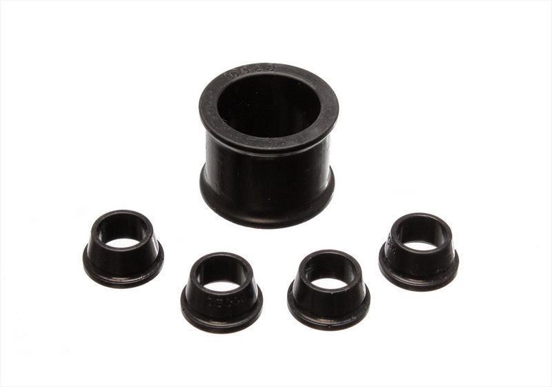 Black Power Steering Rack Bushing Set <br>88-91 Honda Civic CRX