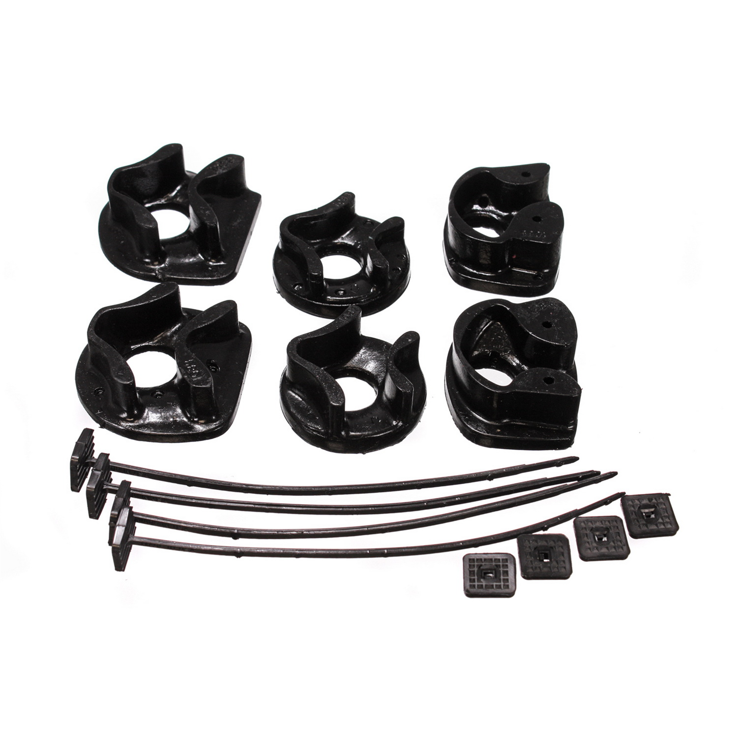 Black Motor Mount Inserts <br>90-93 Acura Integra