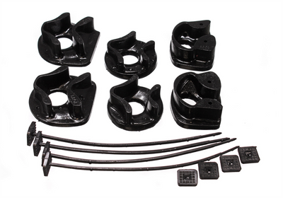Black Motor Mount Inserts <br>90-93 Acura Integra