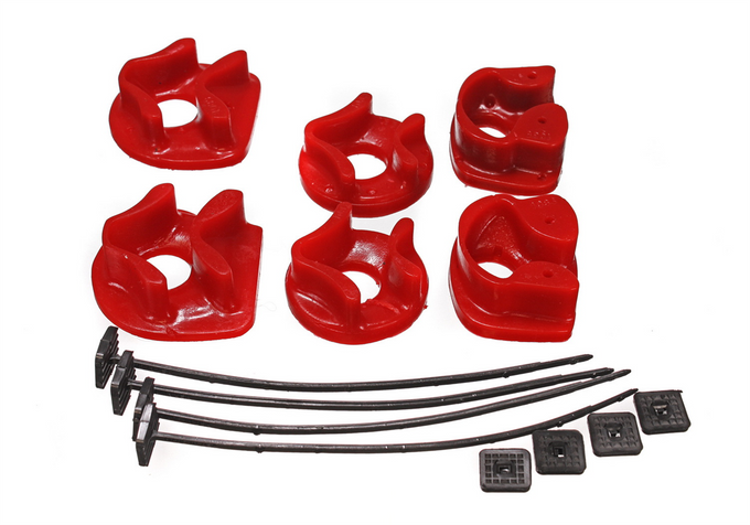 Red Motor Mount Inserts <br>90-93 Acura Integra