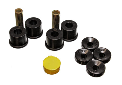 Black Front Shock Bushing Set <br>99-00 Honda Civic