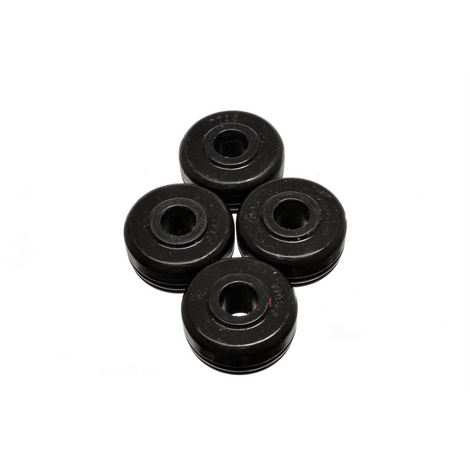 Black Front Strut Rod Bushing Set <br>88-91 Honda Civic CRX