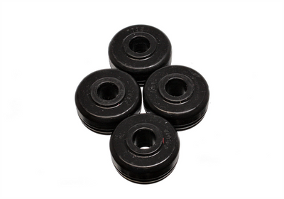 Black Front Strut Rod Bushing Set <br>88-91 Honda Civic CRX