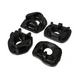 Black Motor Mount Inserts <br>02-06 Acura RSX