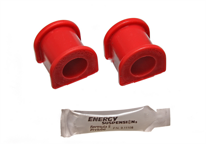 Red 22mm Front Sway Bar Bushings <br>96-98 Honda Civic