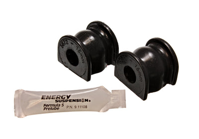 Black 15mm Rear Sway Bar Bushings <br>02-04 Honda Civic