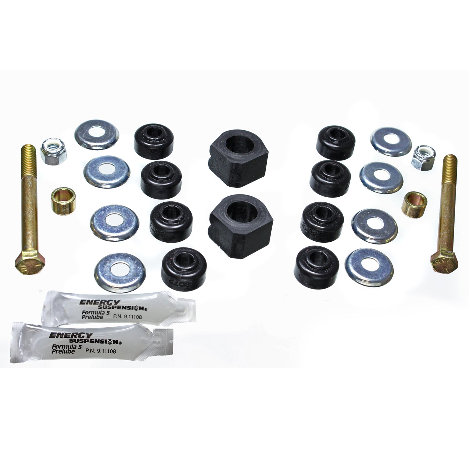 Black Sway Bar Bushing Set <br>84-87 Honda Civic