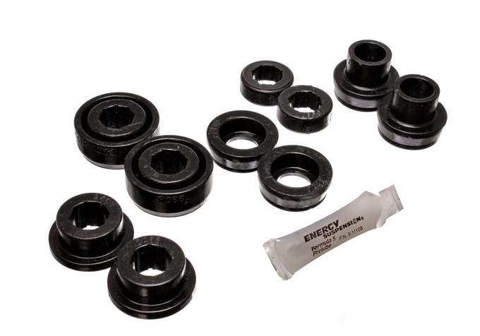 Black Front Control Arm Bushing Set <br>91-92 Saturn SC