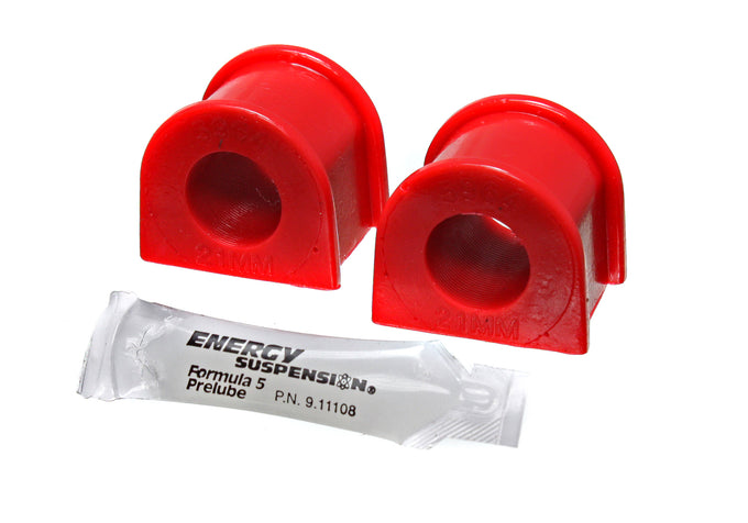 Red 21mm Front Sway Bar Bushing Set <br>09-13 Subaru Forester