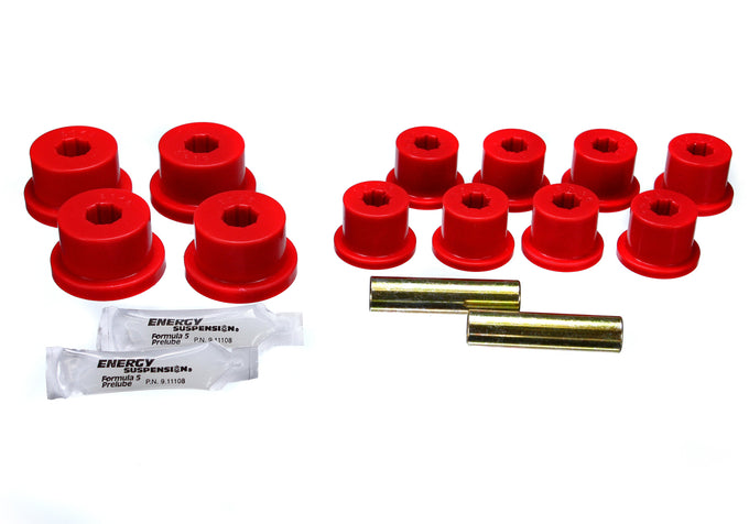 Red Spring Frame Shackle Bushing Set <br>86-95 Suzuki Samurai