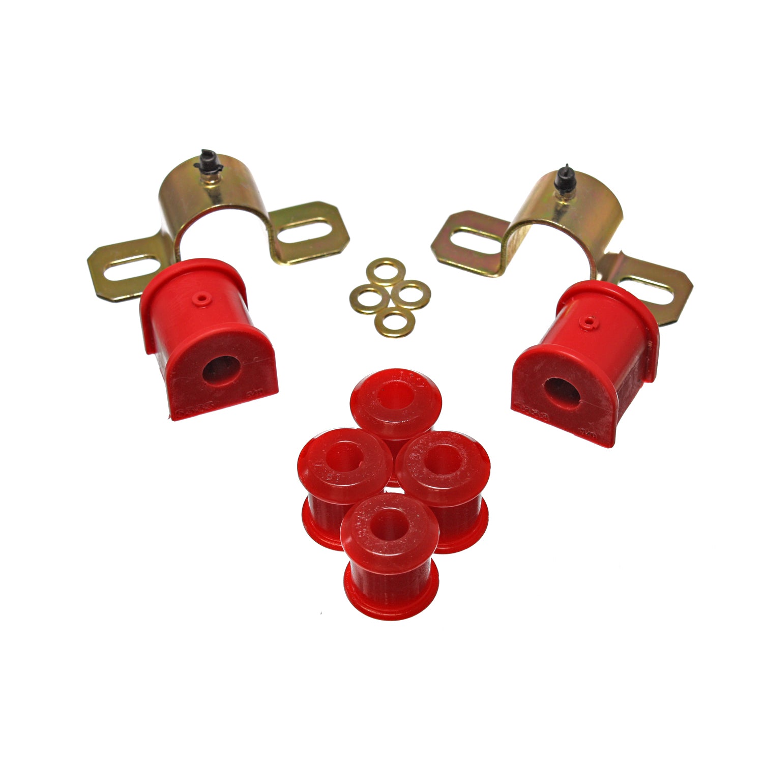 Red Sway Bar Bushing Set <br>97-06 Jeep TJ