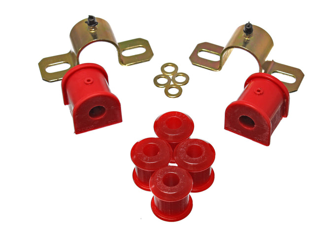 Red Sway Bar Bushing Set <br>97-06 Jeep TJ