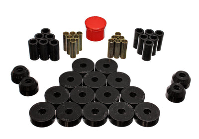 Hyper-Flex Master Bushing Set <br>55-58 Jeep Willys, 59-75 Jeep CJ3/CJ5