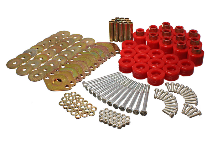 Body Mount Bushing Set - 1 in. Lift <br>2018 Jeep Wrangler JK
