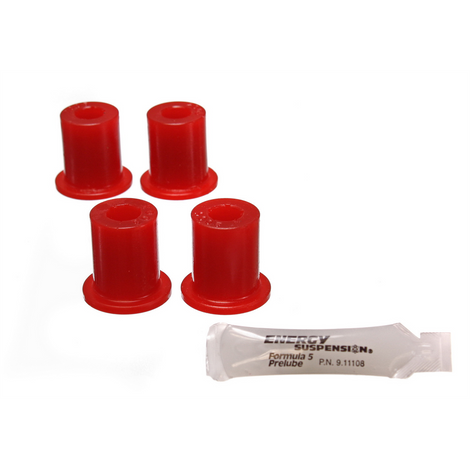 Red Shackle Bushing Set <br>76-86 Jeep CJ5/CJ7