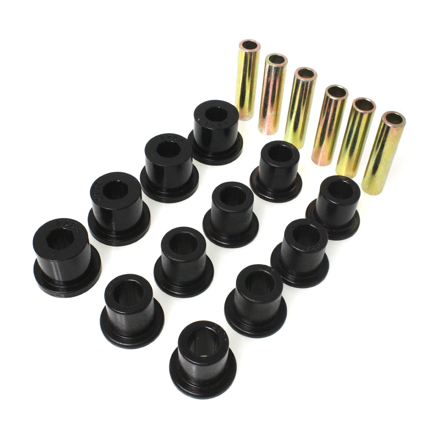 Front & Rear Leaf Spring Bushing Set <br>87-95 Jeep Wrangler