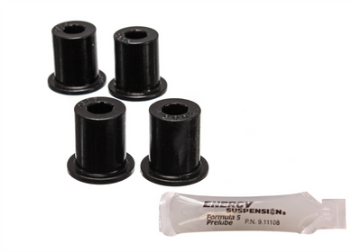 Black Shackle Bushing Set <br>76-86 Jeep CJ5/CJ7