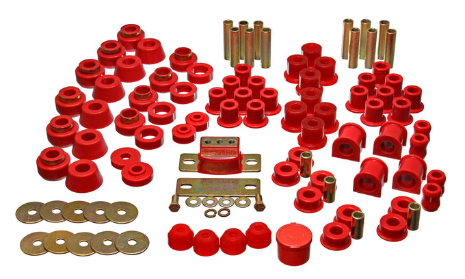 Hyper-Flex Master Bushing Set <br>87-95 Jeep Wrangler