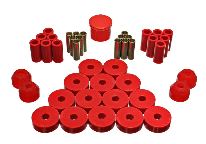 Hyper-Flex Master Bushing Set <br>55-58 Jeep Willys, 59-75 Jeep CJ3/CJ5